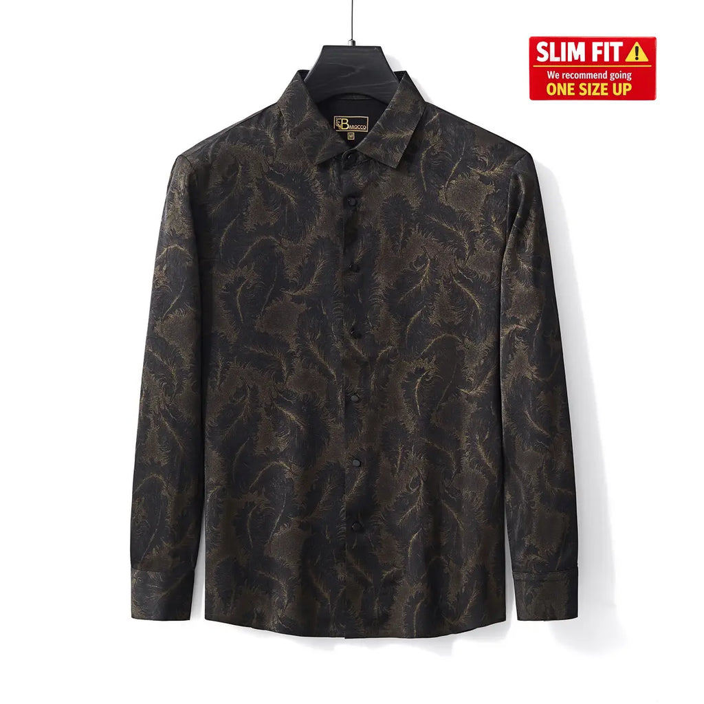 Shadow Fern LS Shirt BRONZE