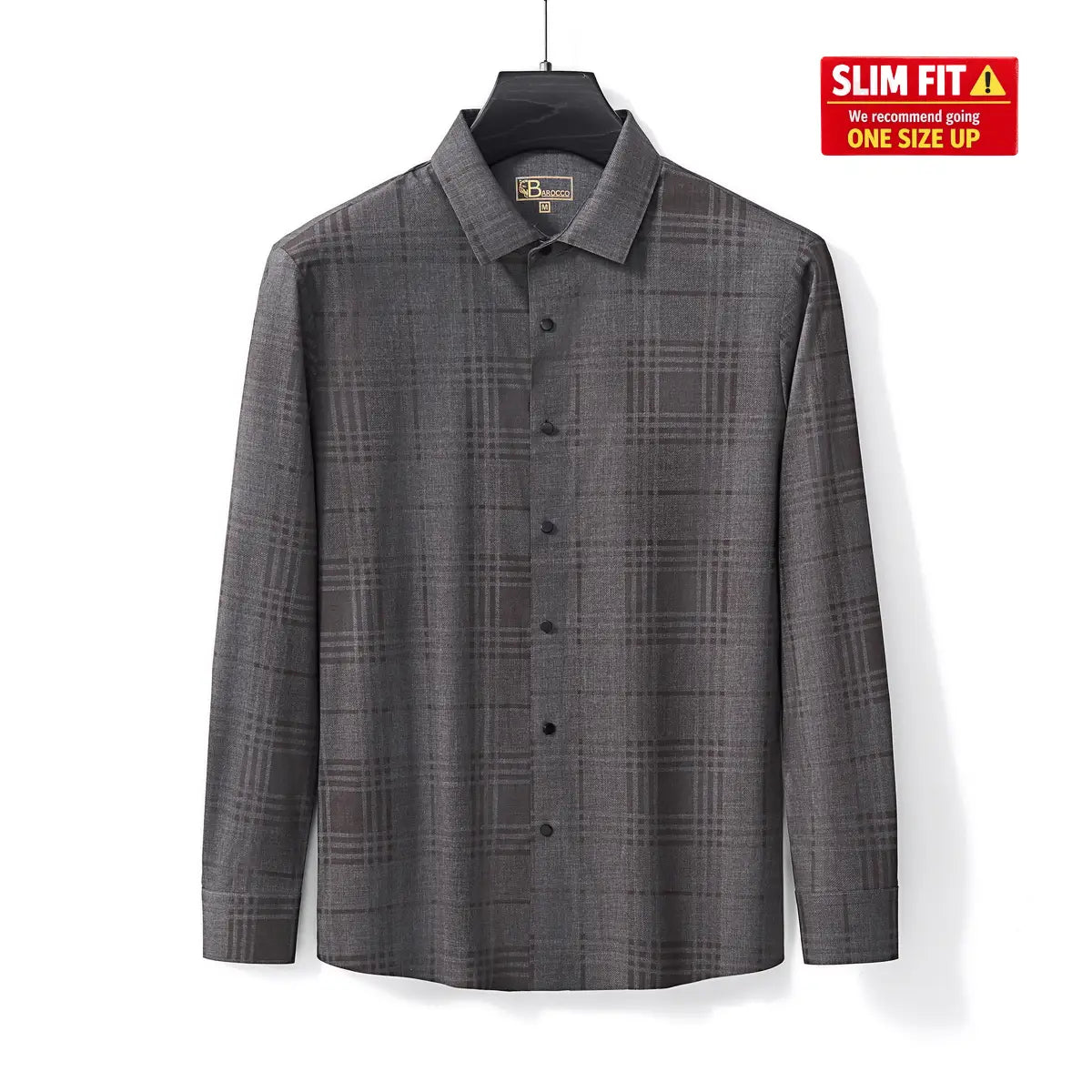 Noir Mosaic Stitchless Shirt GREY