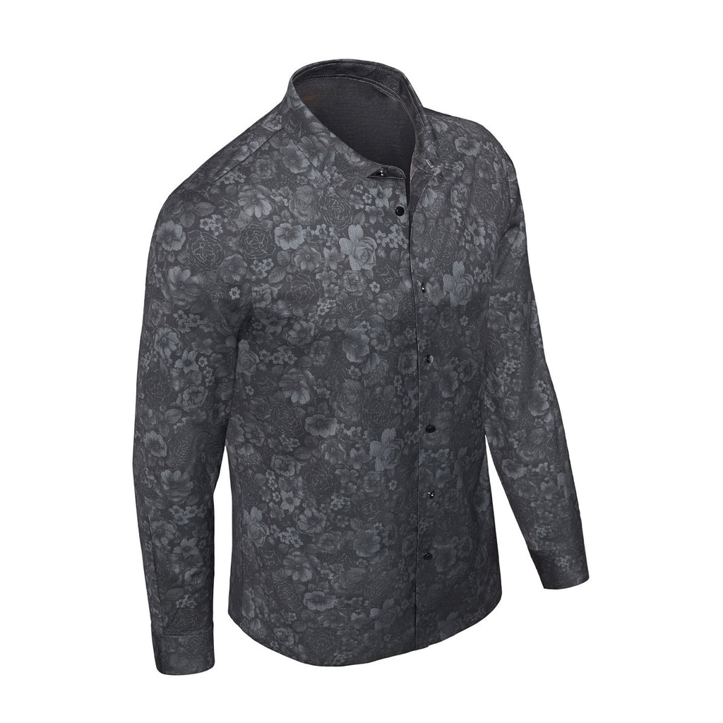 Midnight Medallion Stitchless Shirt BLACK