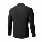Tactile Weave Stitchless LS Shirt BLACK