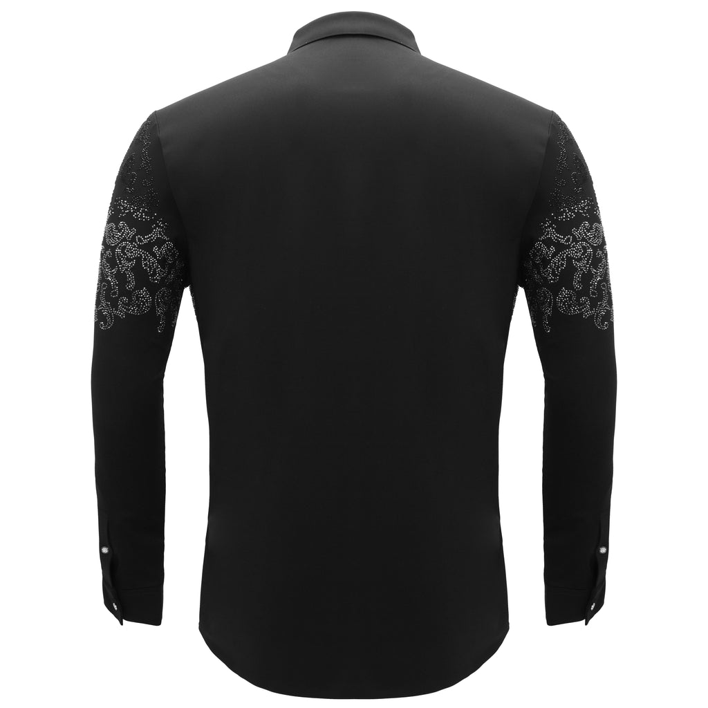 Nightfall Crest Shirt BLACK/GUN SILVER