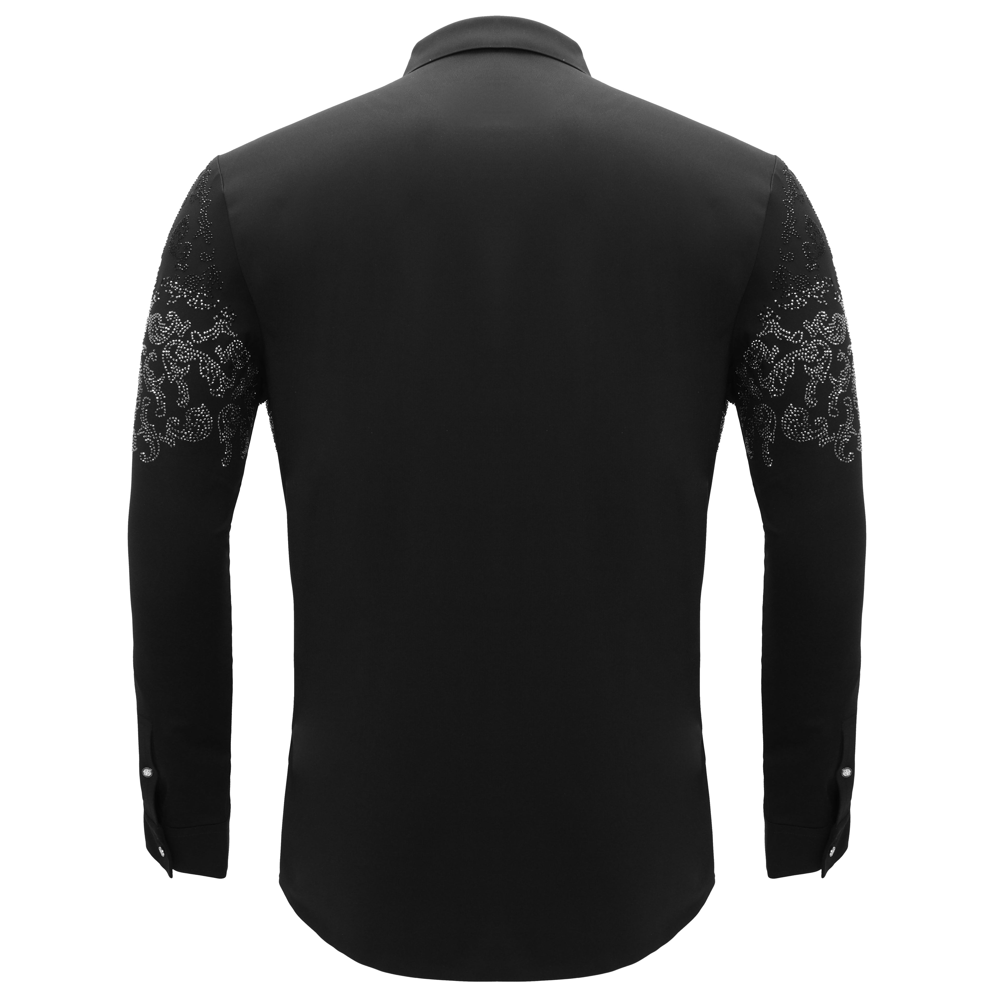 Nightfall Crest Shirt BLACK/GUN SILVER