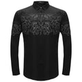 Nightfall Crest Shirt BLACK/GUN SILVER