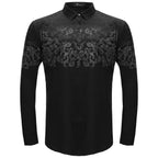 Nightfall Crest Shirt BLACK/GUN SILVER
