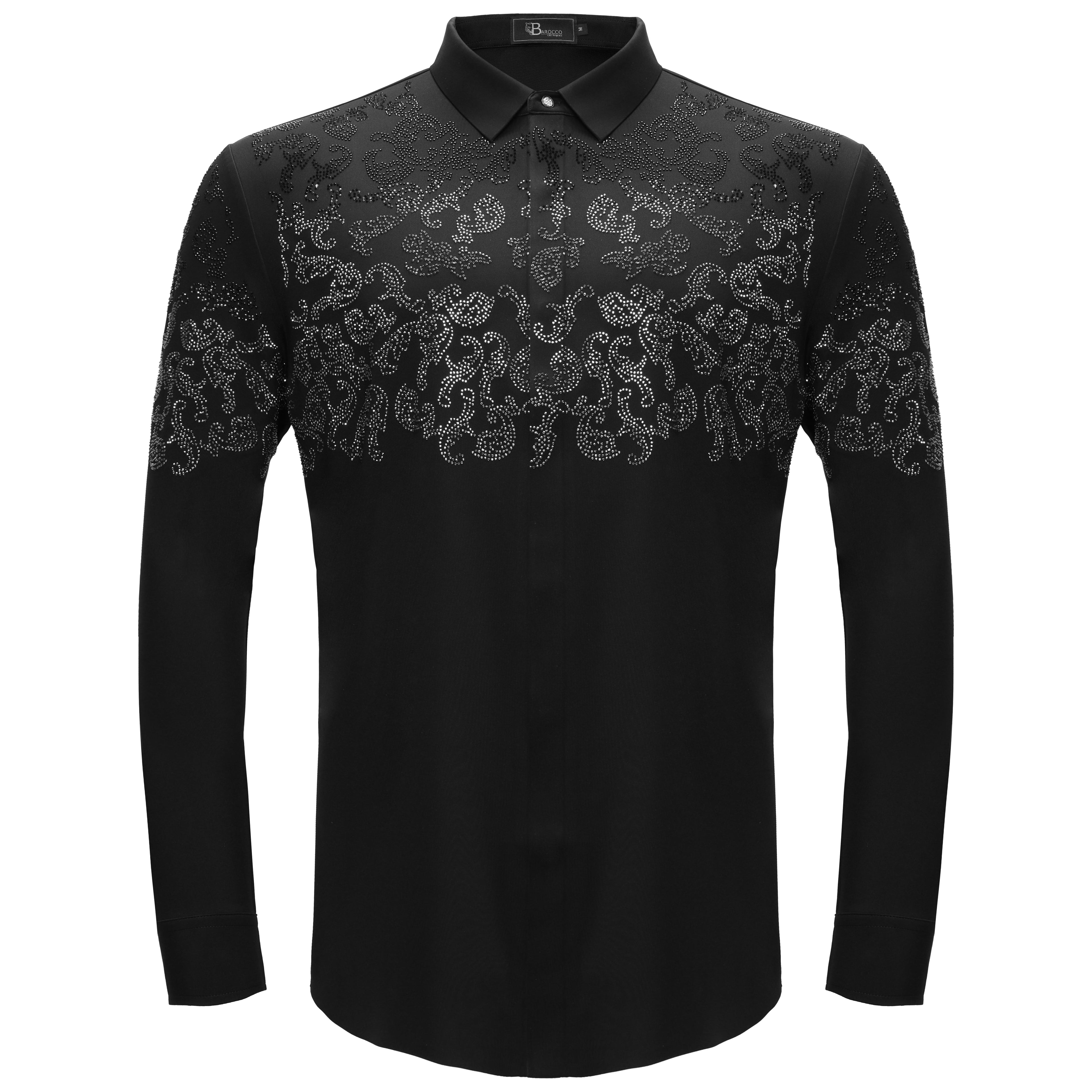 Nightfall Crest Shirt BLACK/GUN SILVER