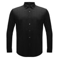 Power Flex Button-Up Shirt BLACK