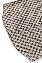 Textured Grid Shirt GREY