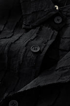 Haven Textured Long Sleeve Shirt BLACK