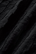 Haven Textured Long Sleeve Shirt BLACK