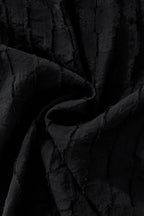 Haven Textured Long Sleeve Shirt BLACK