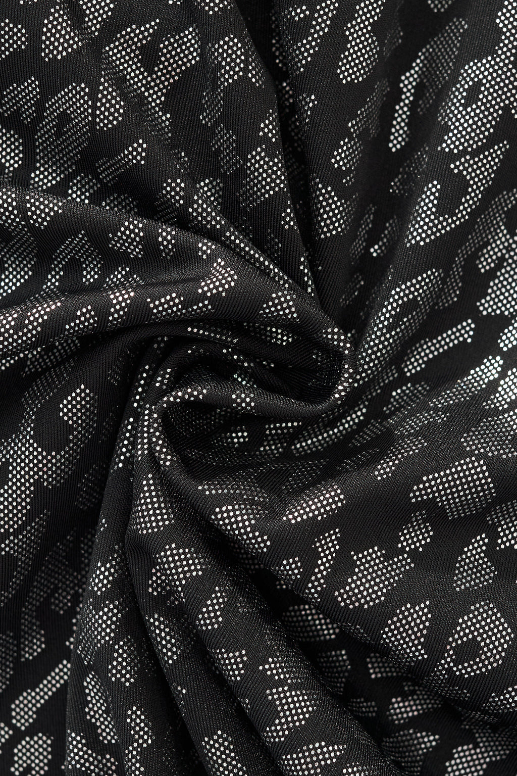 Tonal Leopard Shirt BLACK