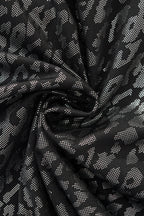 Tonal Leopard Shirt BLACK