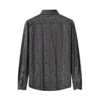 Tonal Leopard Shirt BLACK