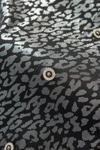 Tonal Leopard Shirt BLACK