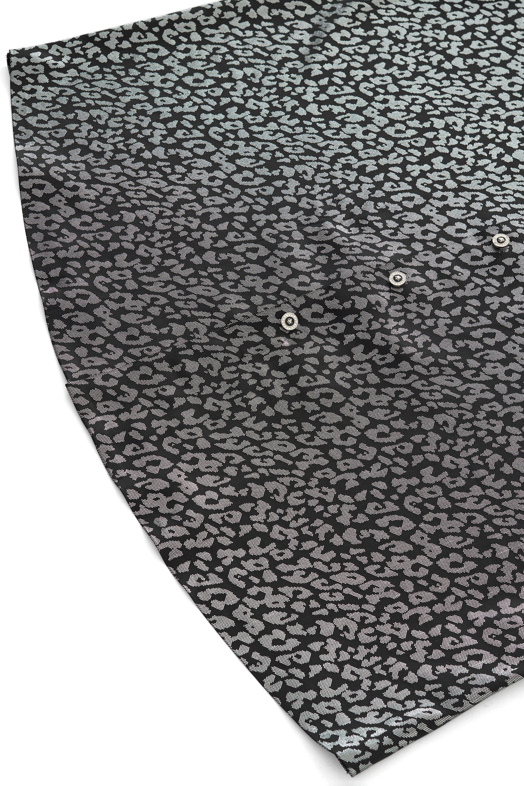 Tonal Leopard Shirt BLACK