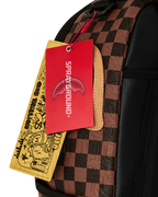 CHESS NOT CHECKERS BACKPACK