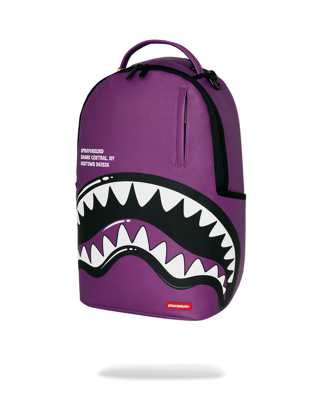 SHARK CENTRAL BUBBLE SHARK (PRPLE) BACKPACK