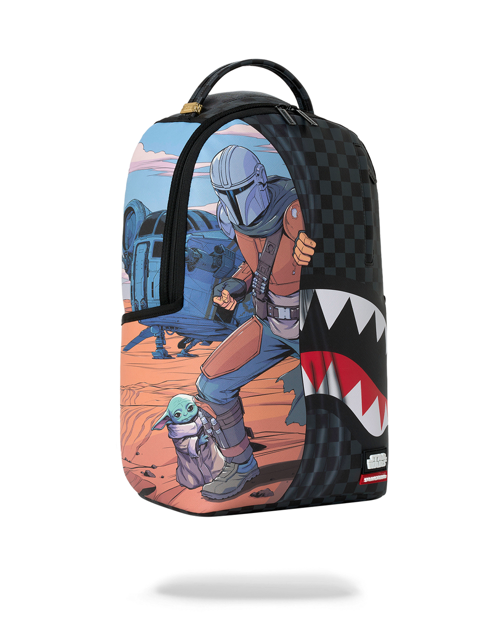 STAR WARS MANDO GROGU GET TO THE SHIP BACKPACK