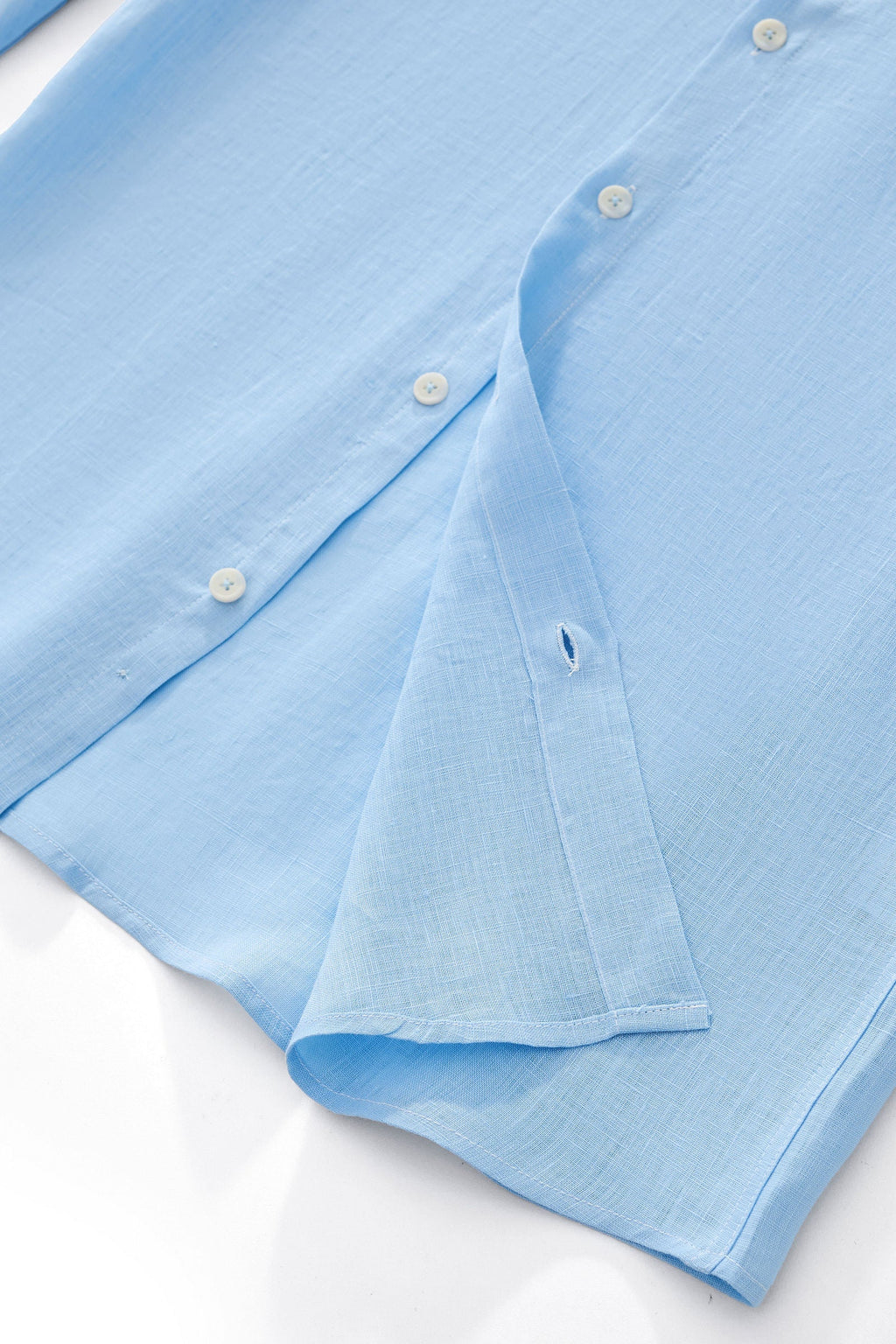 Capri Linen Shirt BABY BLUE
