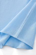 Capri Linen Shirt BABY BLUE