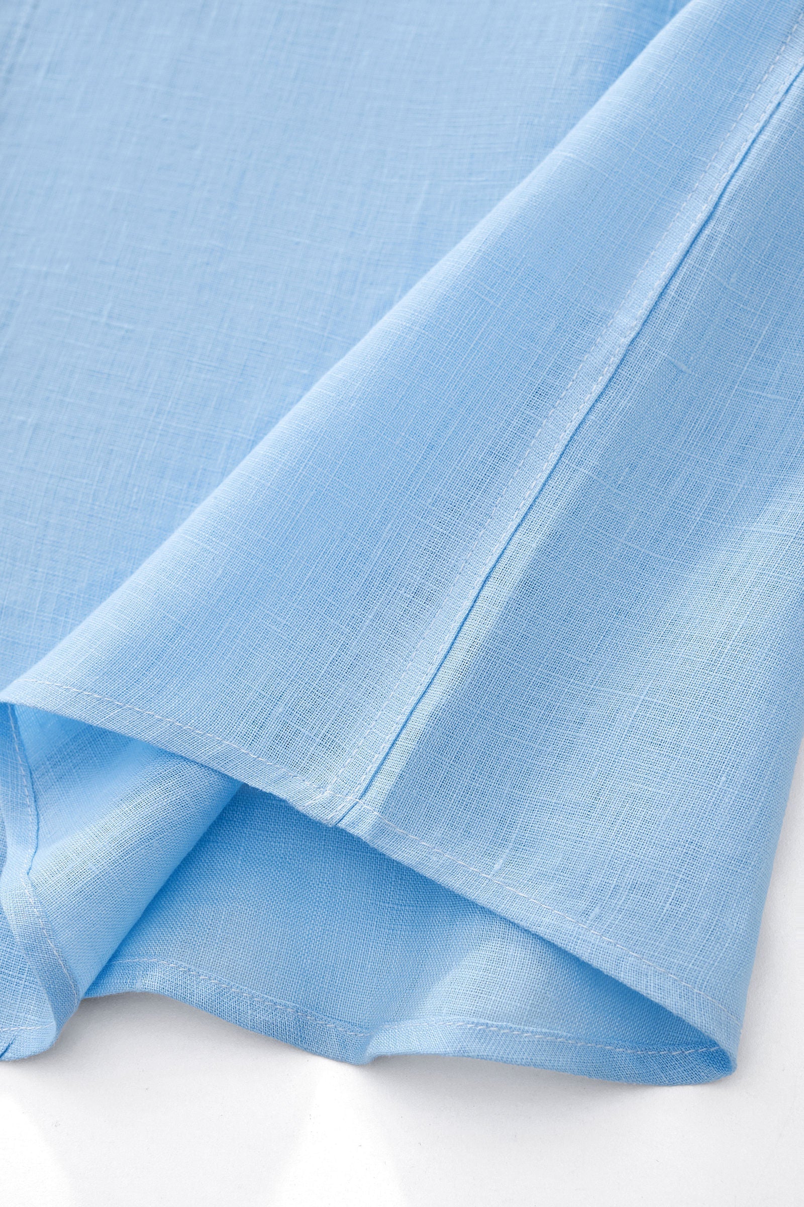 Capri Linen Shirt BABY BLUE