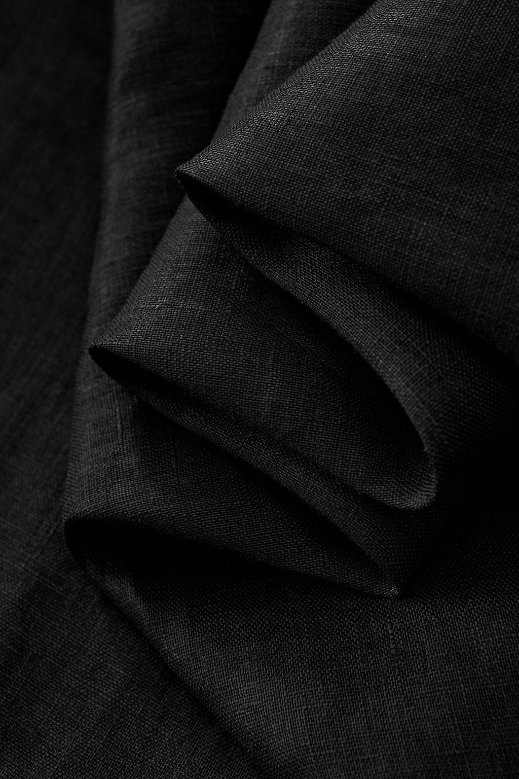 Capri Linen Shirt BLACK