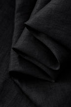 Capri Linen Shirt BLACK