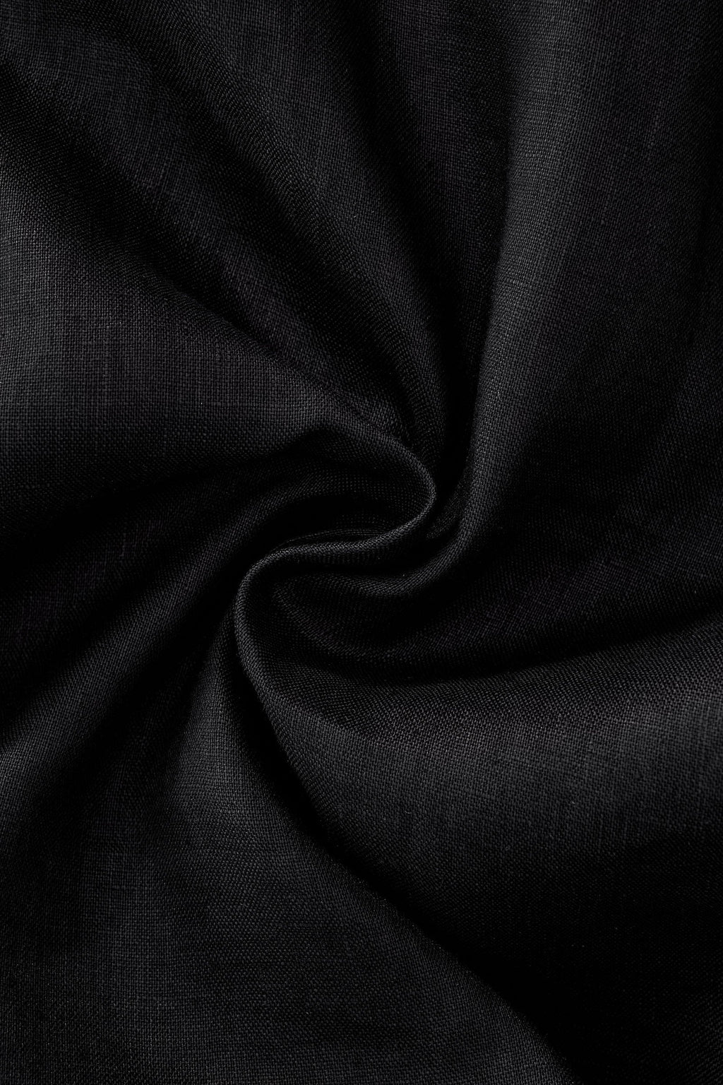 Capri Linen Shirt BLACK