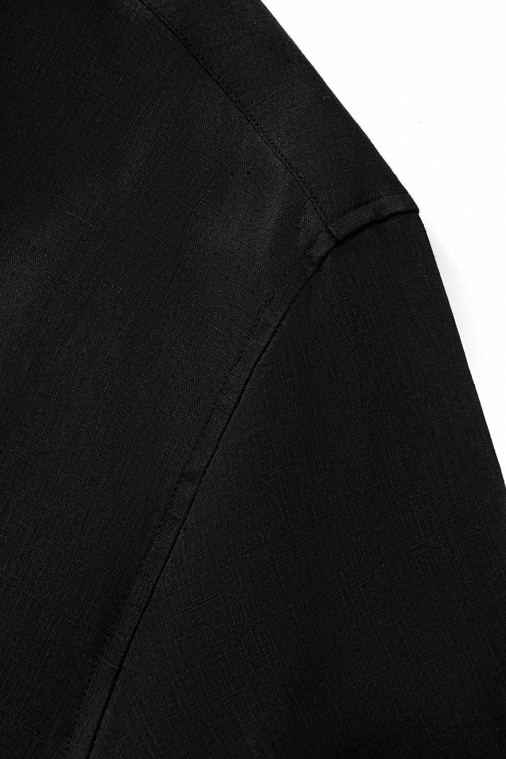 Capri Linen Shirt BLACK