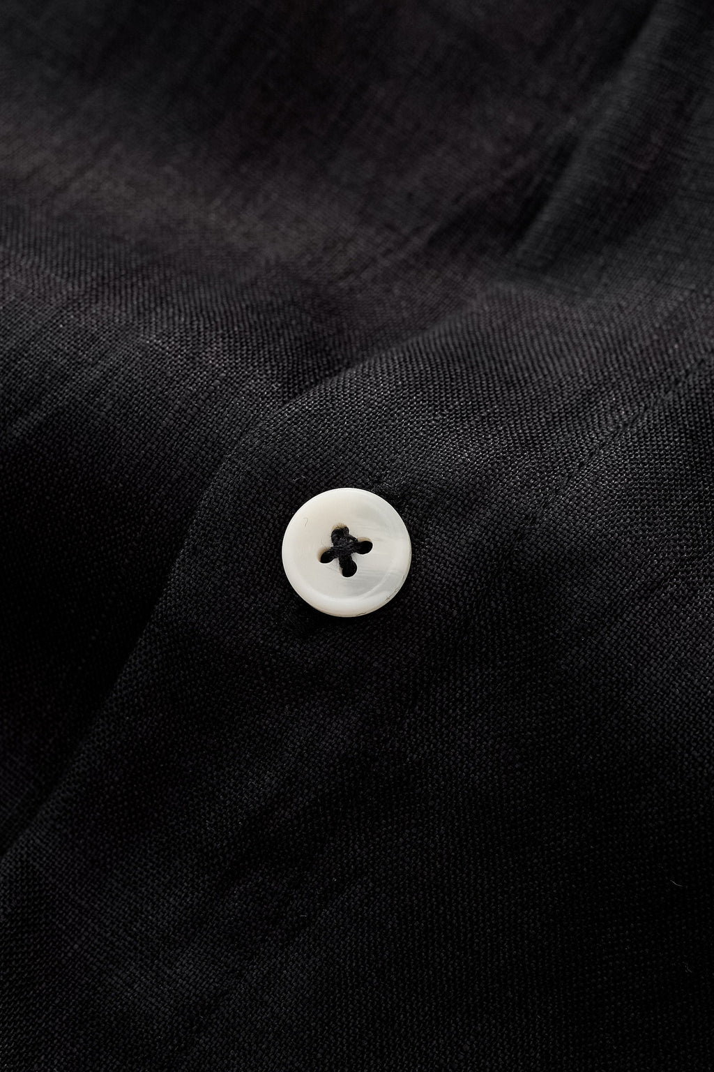 Capri Linen Shirt BLACK