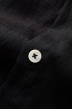 Capri Linen Shirt BLACK