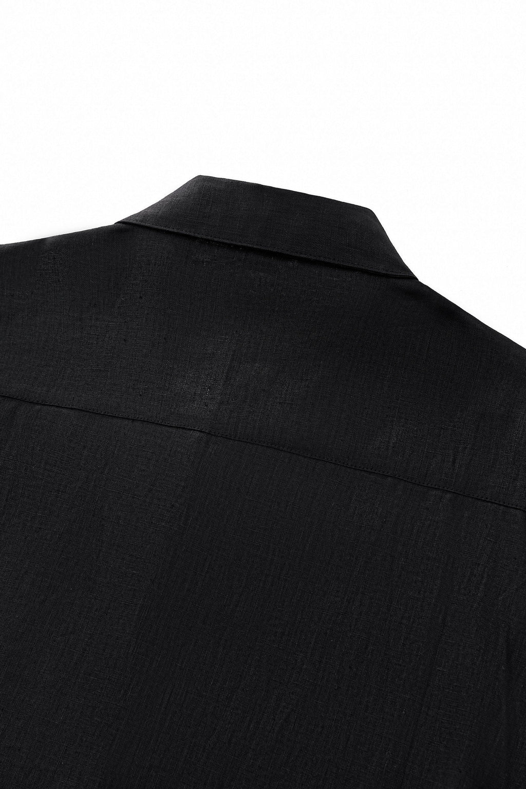 Capri Linen Shirt BLACK