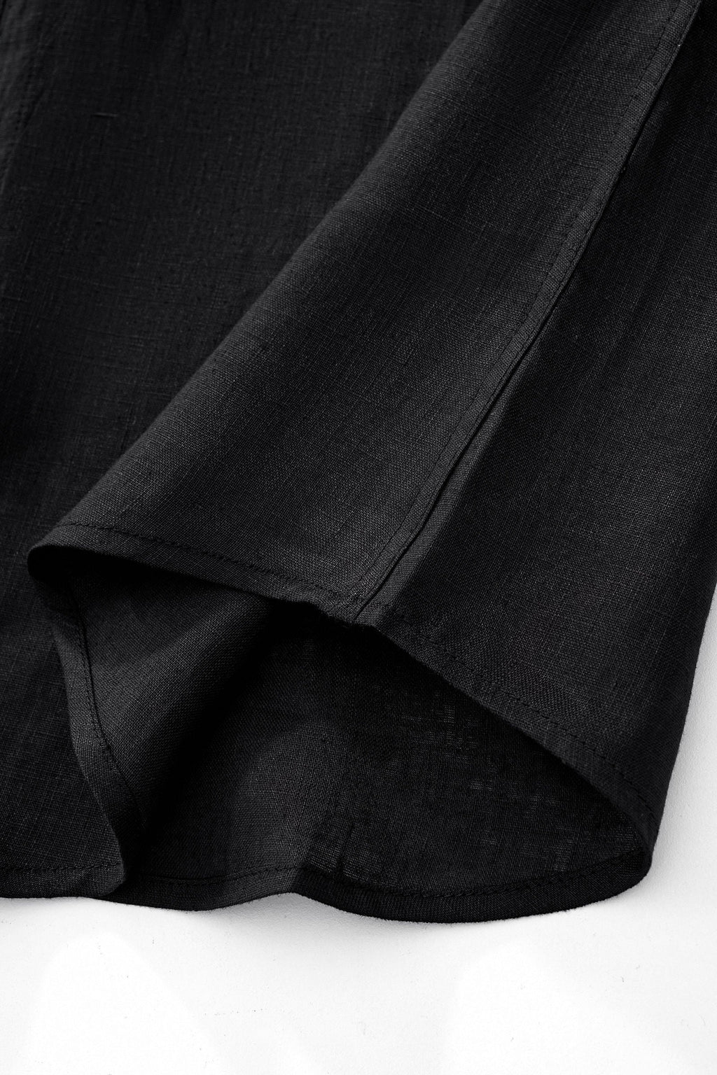 Capri Linen Shirt BLACK