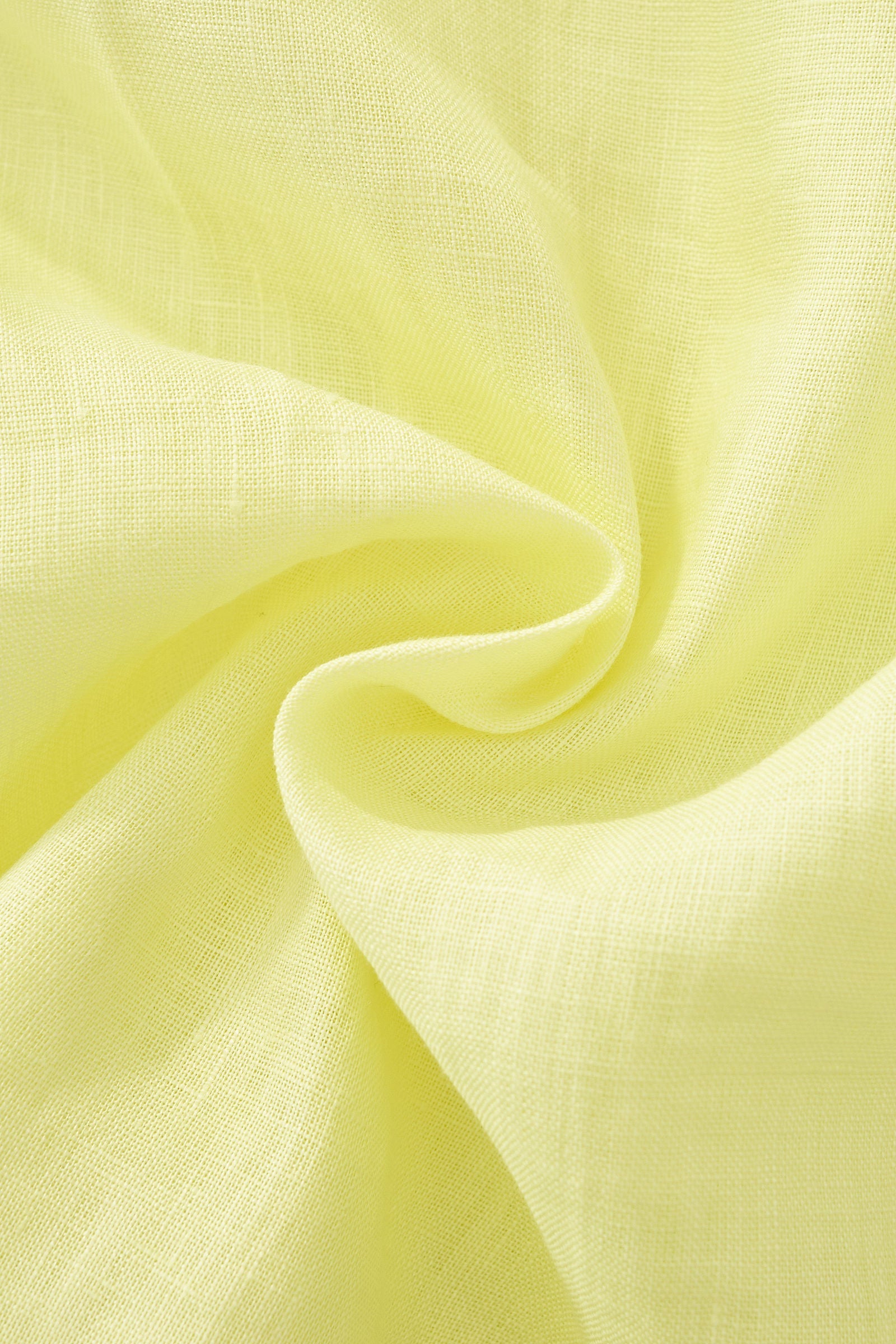 Capri Linen Shirt CANARY