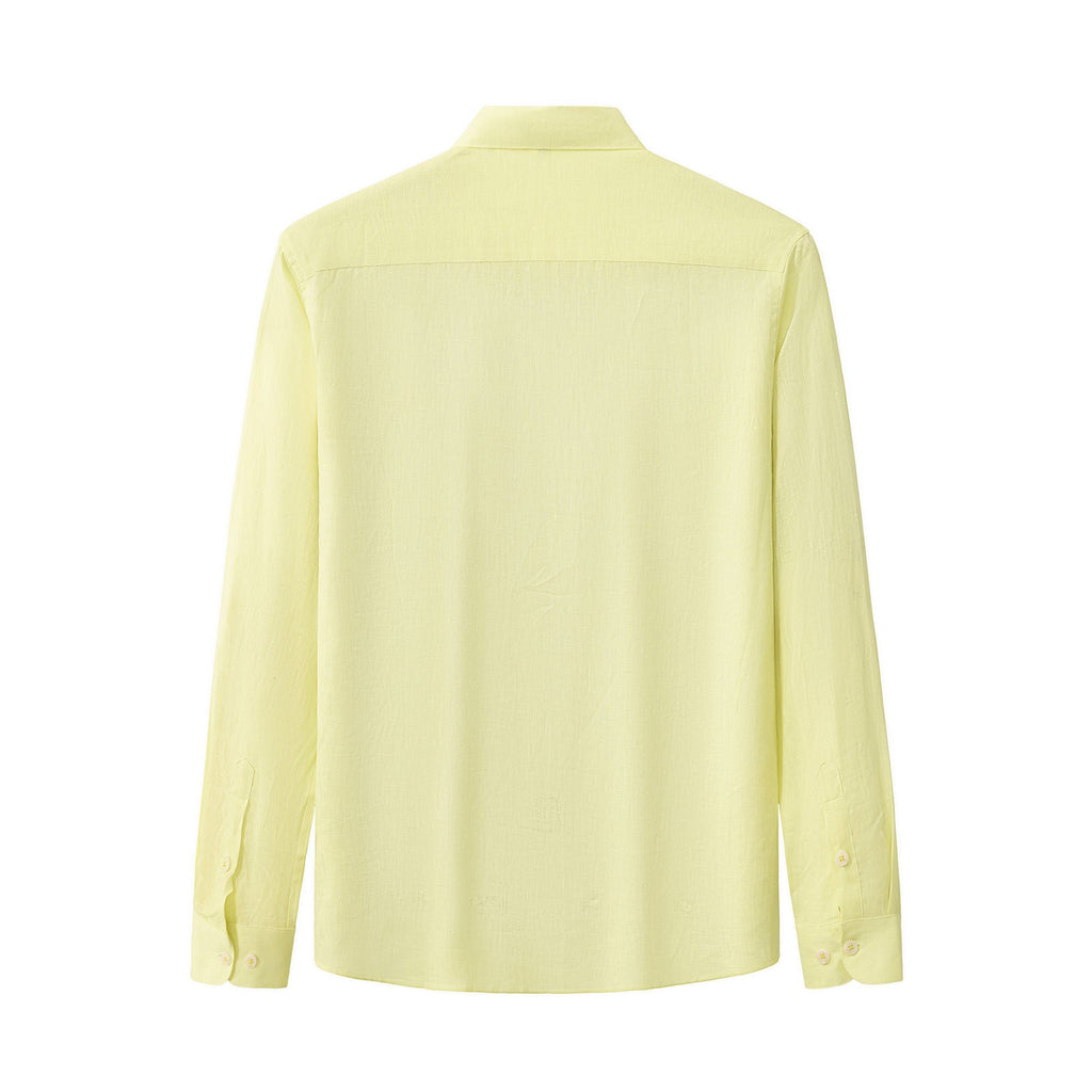 Capri Linen Shirt CANARY