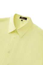 Capri Linen Shirt CANARY