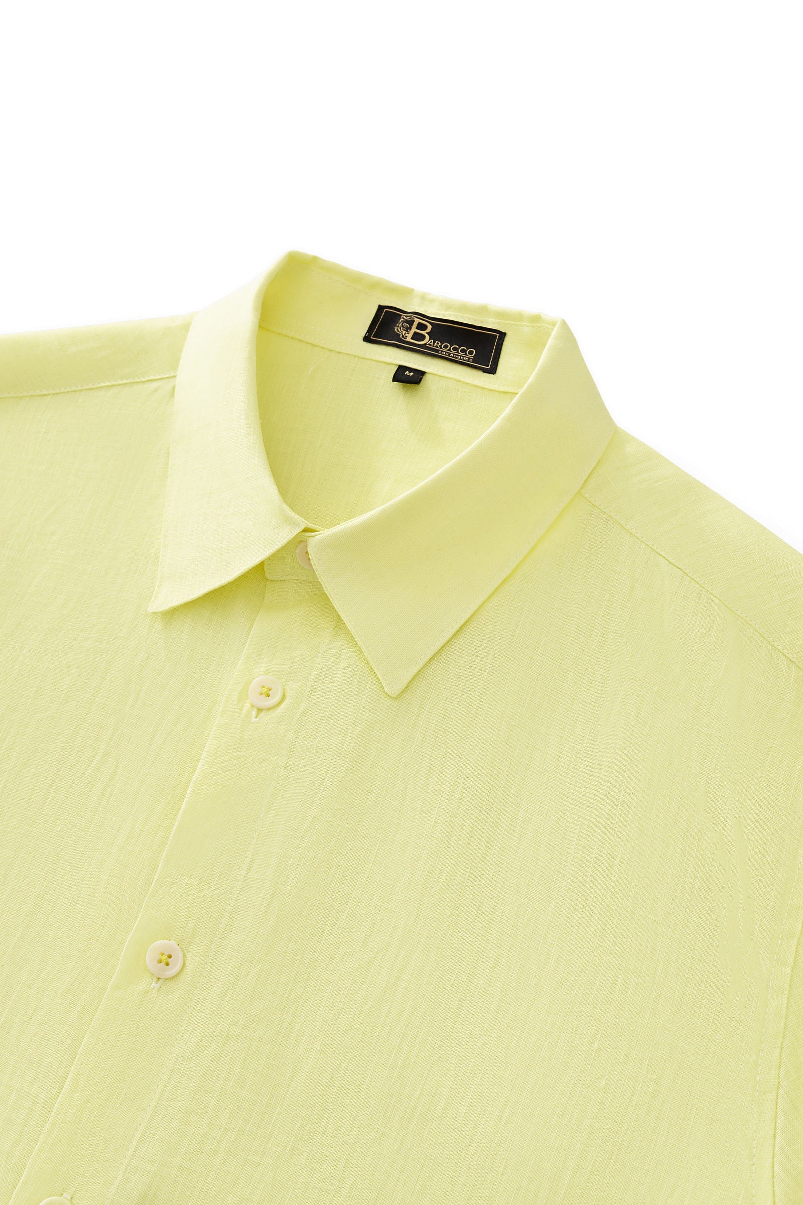 Capri Linen Shirt CANARY
