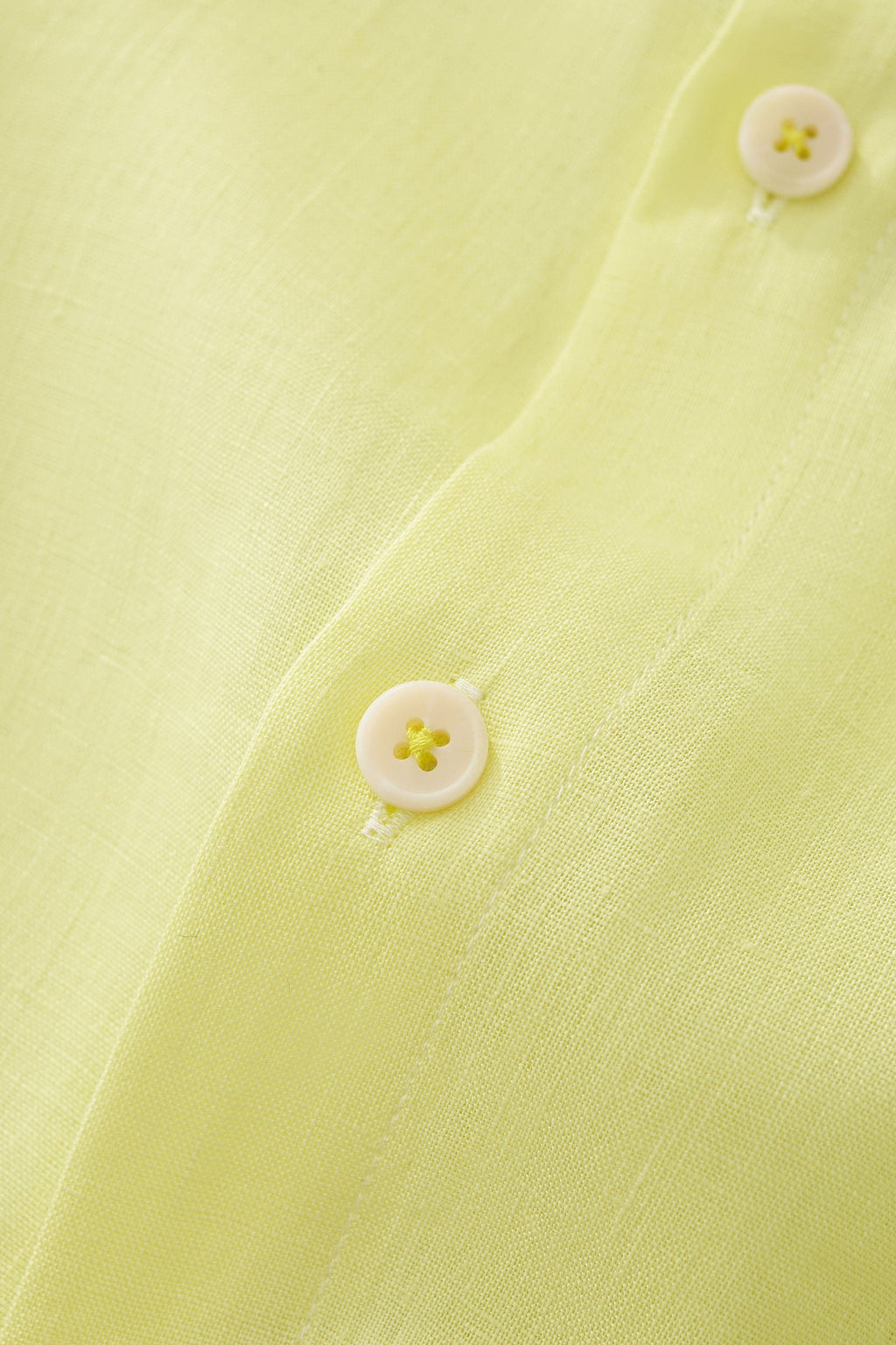 Capri Linen Shirt CANARY