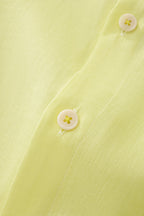 Capri Linen Shirt CANARY