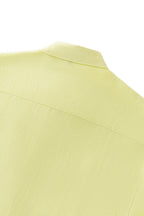 Capri Linen Shirt CANARY
