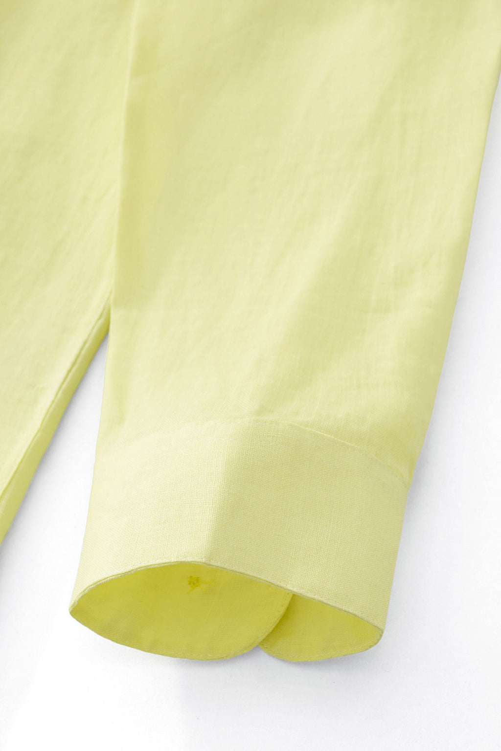 Capri Linen Shirt CANARY