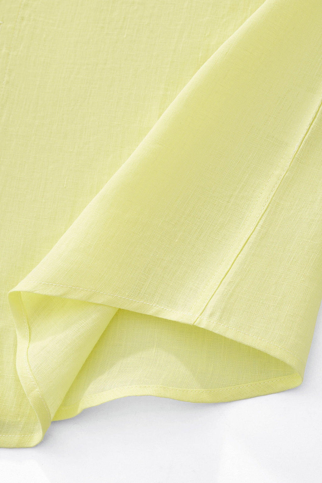 Capri Linen Shirt CANARY