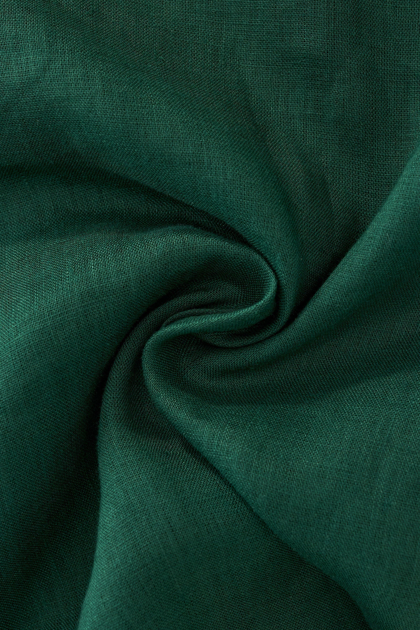 Capri Linen Shirt HUNTER GREEN