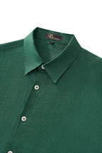 Capri Linen Shirt HUNTER GREEN
