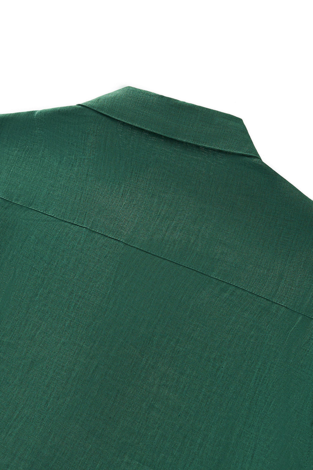 Capri Linen Shirt HUNTER GREEN