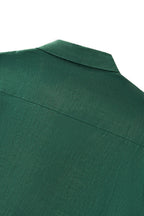 Capri Linen Shirt HUNTER GREEN