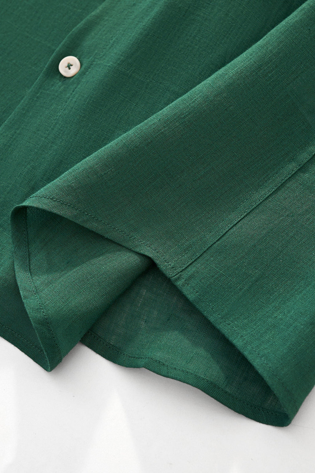Capri Linen Shirt HUNTER GREEN