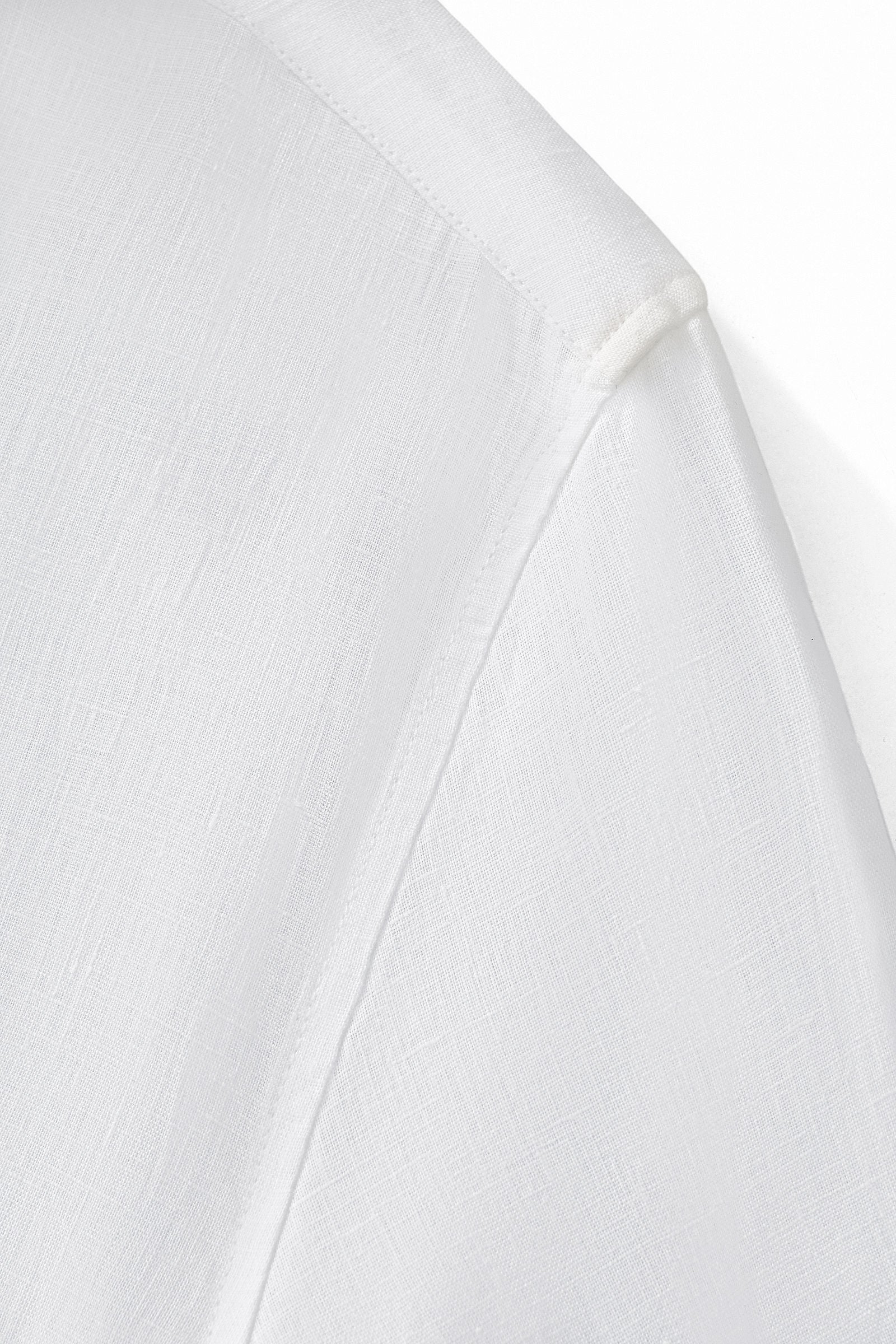 Capri Linen Shirt WHITE