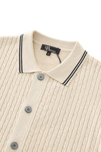 Marquee Cable Knit Cardigan LS IVORY