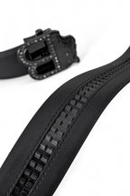Flat Leather Auto BKL Belt – Blackout Ed. GUN/BLACK